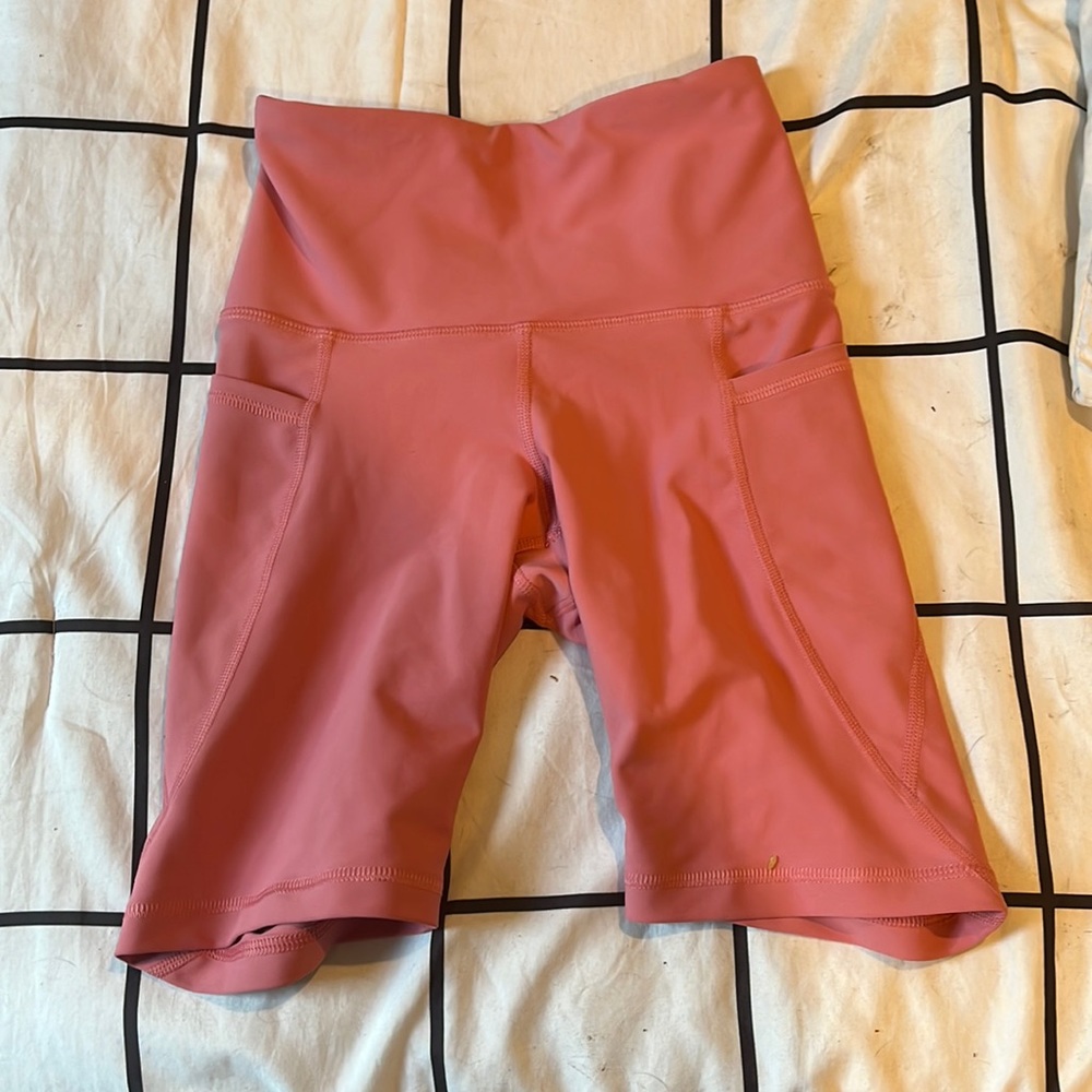 Old navy biker shorts! Pink and 5inch